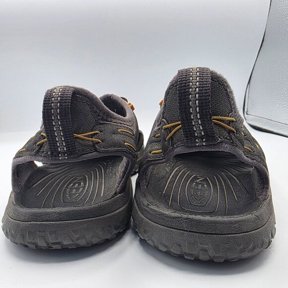 Keen SOLR Mens Size 8.5 Black Sandals Sport Water Slip On Closed Toe Casual - Picture 5 of 13